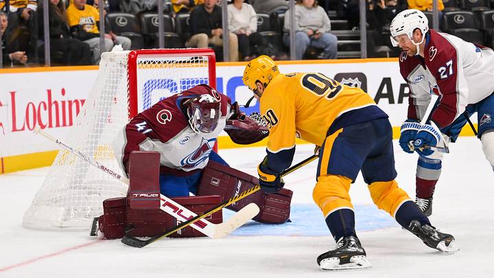 Colorado Avalanche goaltender Scott Wedgewood Credit: Steve Roberts-Imagn Images