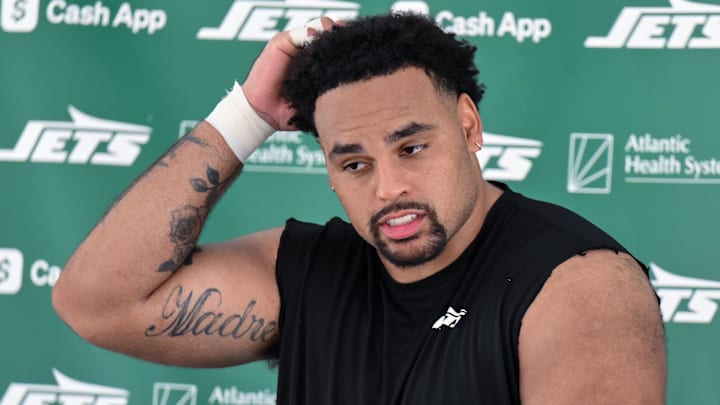 New England Patriots guard Alijah Vera-Tucker