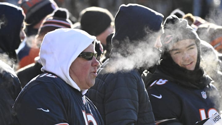 Matthew Stafford and the L.A. Rams won't find warmth at Soldier Field, from the crowd or the sun.
