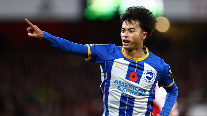 Kaoru Mitoma, l'une des belles trouvailles de Brighton.