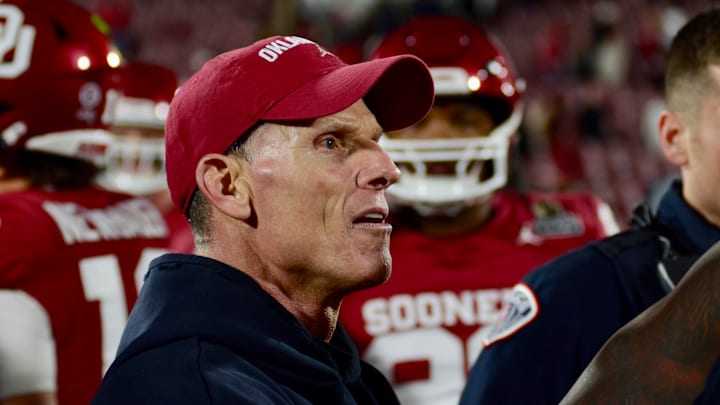 Oklahoma coach Brent Venables after losing to Alabama in the CFP.
