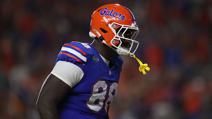 Florida DT Caleb Banks was the Vikings' pick at No. 18 overall. 