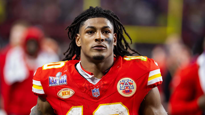 Isiah Pacheco scored three TDs in the Chiefs' playoff run last year