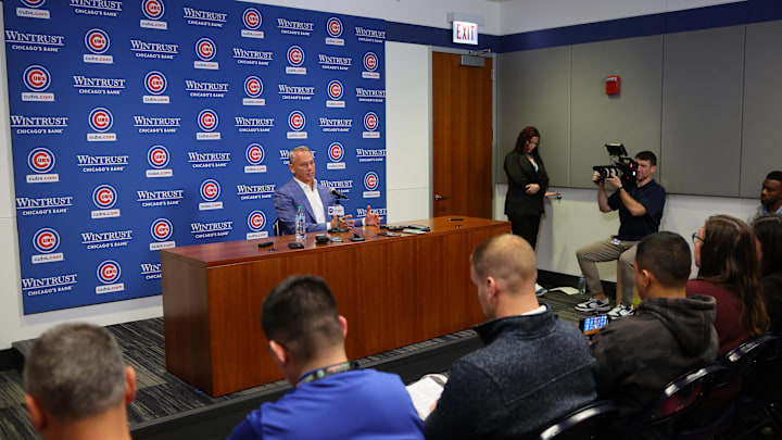 Chicago Cubs President of Baseball Operations Jed Hoyer Media Availability