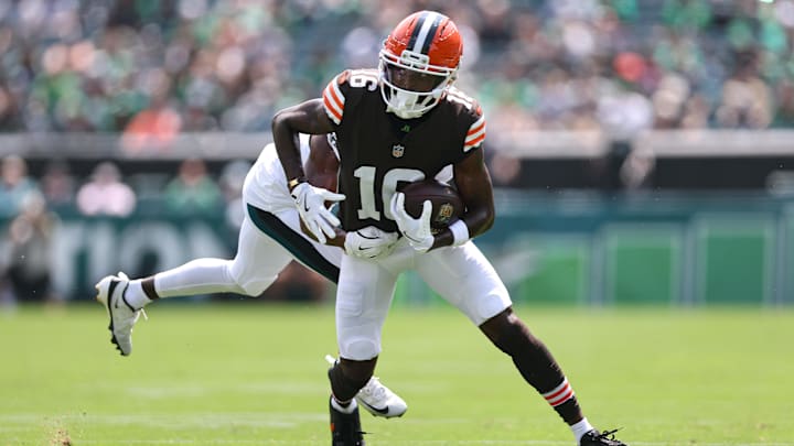 Veteran wide receiver Diontae Johnson was cut by the Cleveland Browns.
