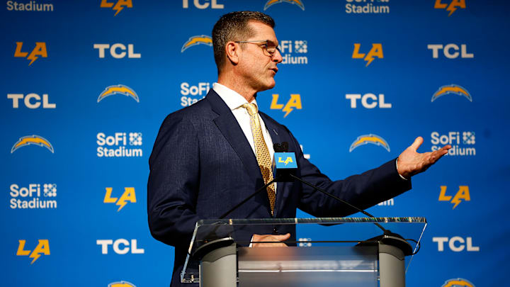 Los Angeles Chargers Introduce Jim Harbaugh As Head Coach
