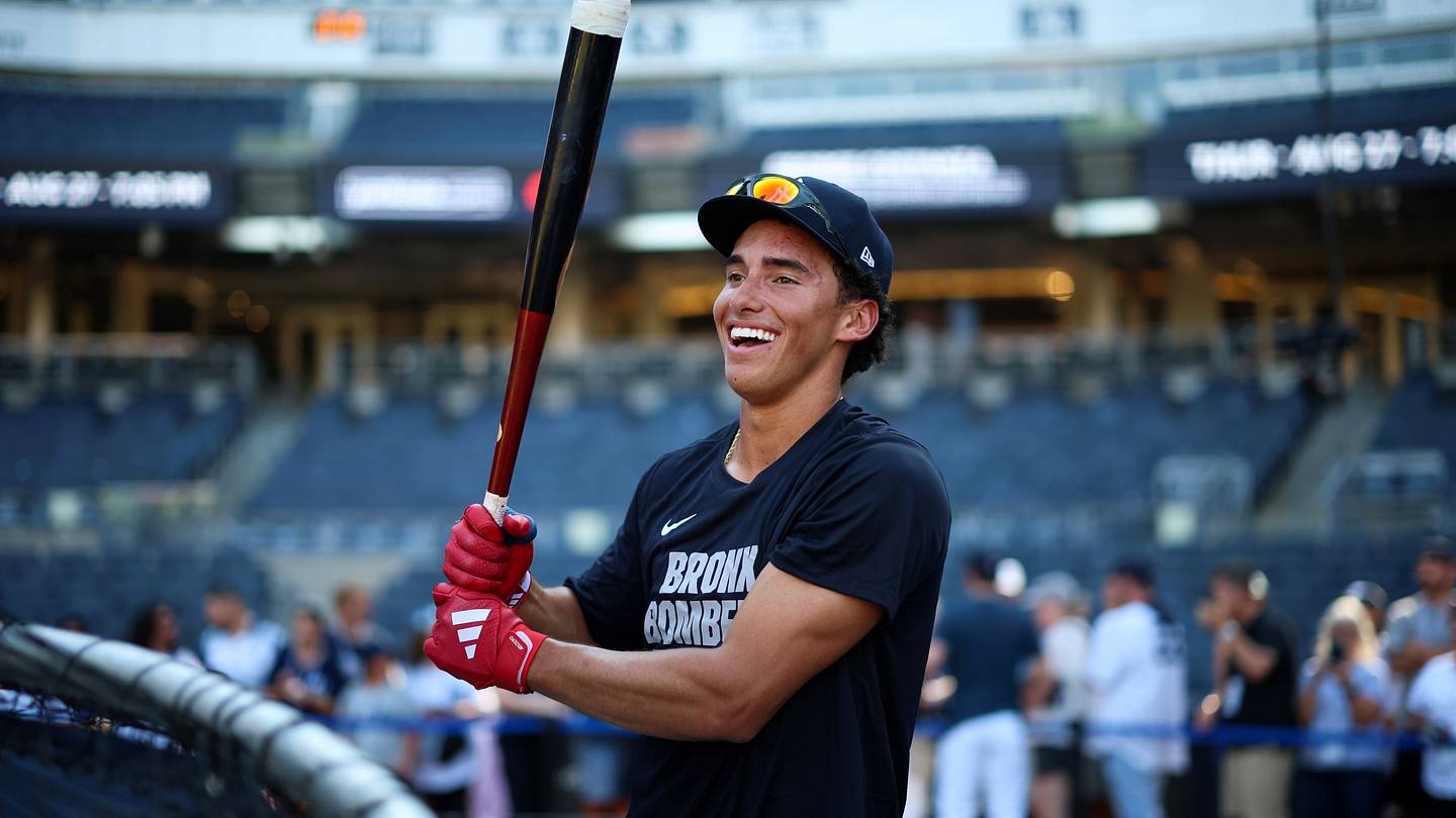 It took two innings for George Lombard Jr. to make Yankees fans forget about Anthony Volpe