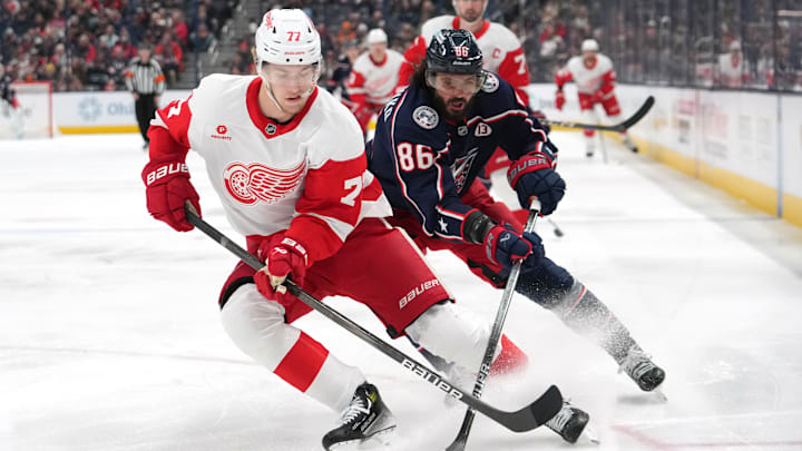 Detroit Red Wings v Columbus Blue Jackets