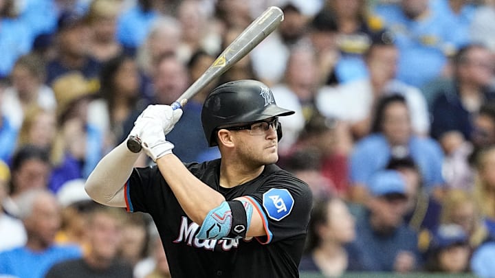 South Carolina baseball alum Jonah Bride with the Miami Marlins