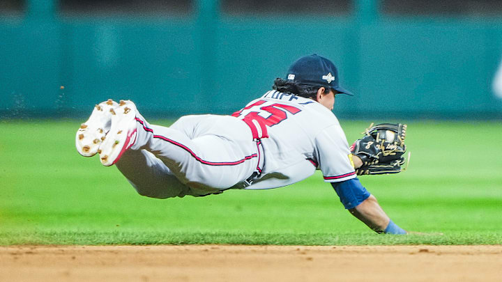 Division Series - Atlanta Braves v Philadelphia Phillies - Game Four