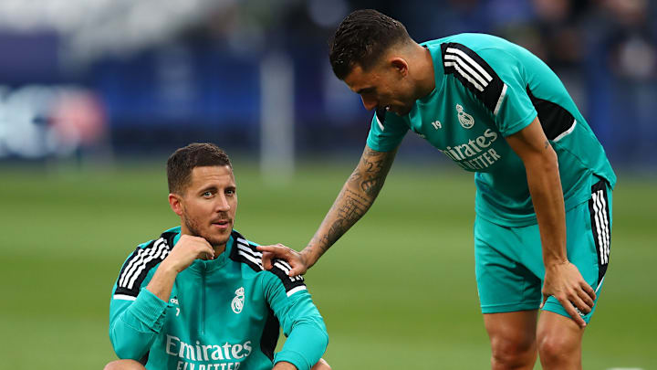 Eden Hazard y Dani Ceballos Eden Hazard y Dani Ceballos
