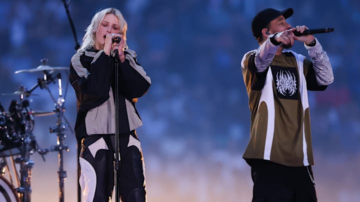 Emily Armstrong and Mike Shinoda of Linkin Park.