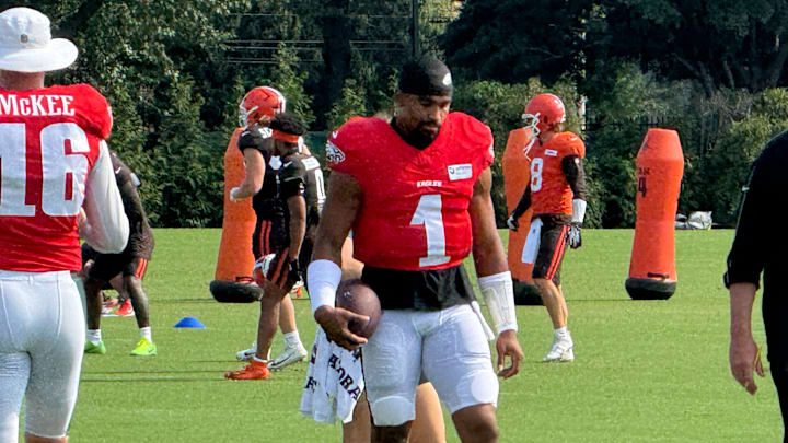 Eagles quarterback Jalen Hurts Eagles quarterback Jalen Hurts