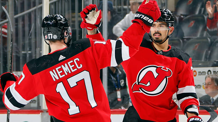 Edmonton Oilers v New Jersey Devils