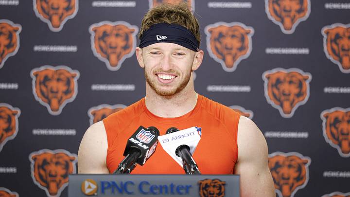 Chicago Bears defensive back Dillon Thieneman. Chicago Bears defensive back Dillon Thieneman.