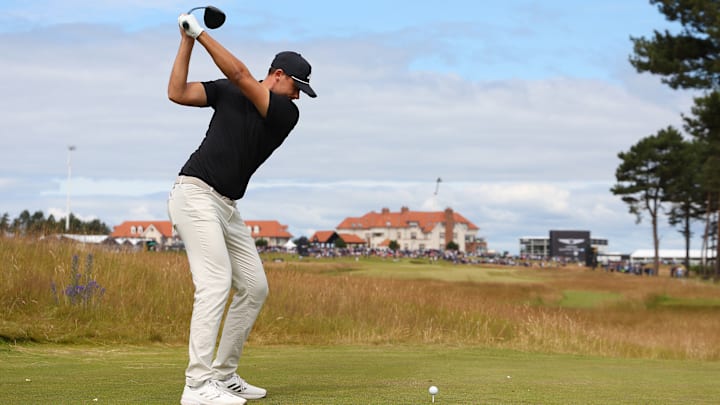 Ludvig Åberg at the 2024 Genesis Scottish Open
