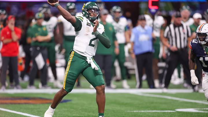 Sep 5, 2026; Atlanta, Georgia, USA; Baylor Bears quarterback DJ Lagway Sep 5, 2026; Atlanta, Georgia, USA; Baylor Bears quarterback DJ Lagway