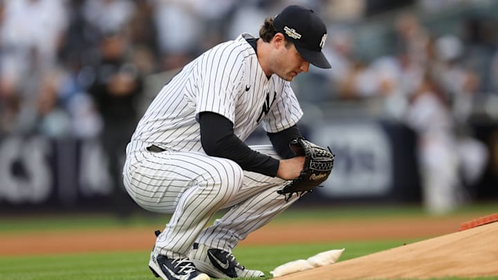 Gerrit Cole no ha debutado aún de modo oficial con los Yankees en 2024
