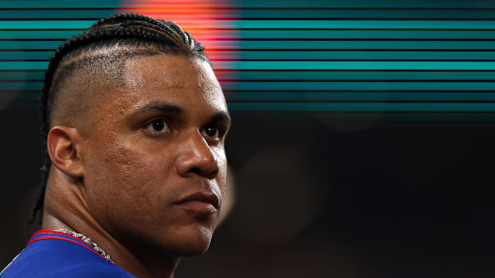 Dominican Republic left fielder Juan Soto