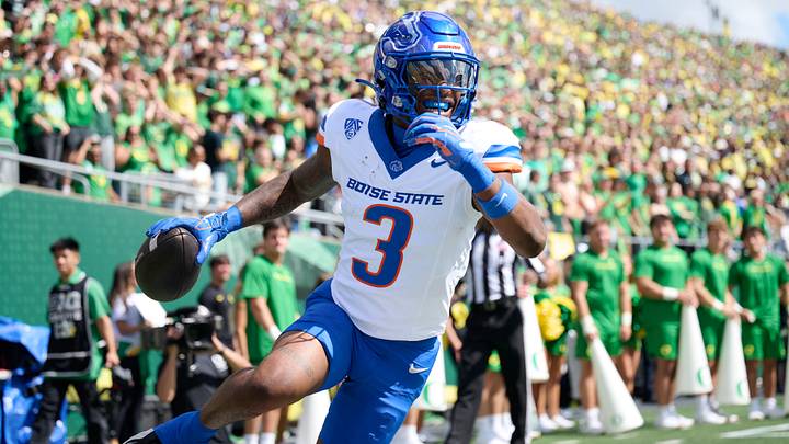 Boise State Broncos wide receiver Cam Bates. Boise State Broncos wide receiver Cam Bates.