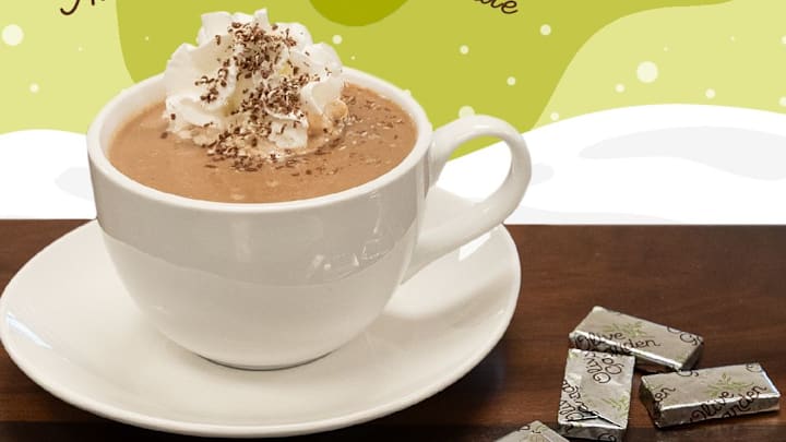 Olive Garden Mint Hot Chocolate At Home - credit: Olive Garden