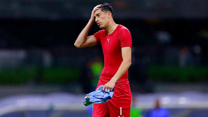 El arquero argentino de Rayados, Esteban Andrada, se perderá el duelo ante Santos Laguna tras haber sido expulsado contra América.