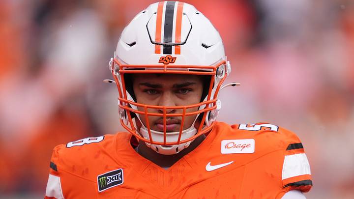 Oklahoma State's Isaiah Bowman. Oklahoma State's Isaiah Bowman.