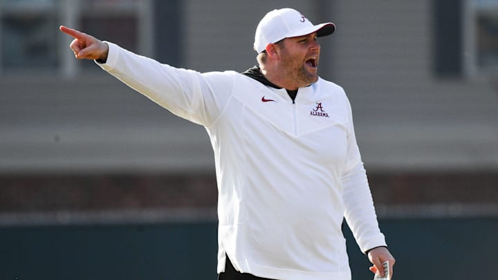 Alabama Defensive coordinator Kane Wommack