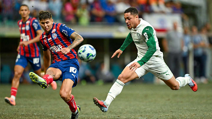 Bahia x Palmeiras medem forças pela 10ª rodada do Brasileirão 2026