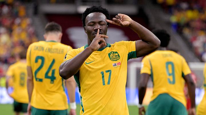 Nestory Irankunda war gegen die Türkei Australiens Man of the Match Nestory Irankunda war gegen die Türkei Australiens Man of the Match