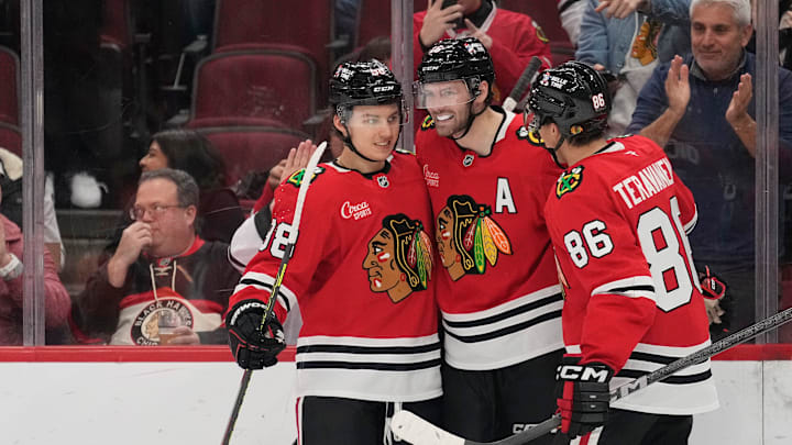 Anaheim Ducks v Chicago Blackhawks Anaheim Ducks v Chicago Blackhawks