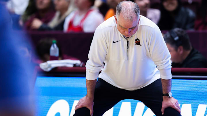 Mike Young couldn't will his team to a first round victory in the ACC Tournament.