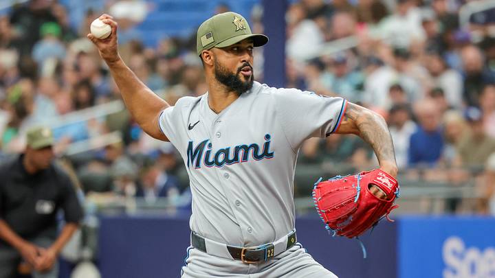 Miami Marlins pitcher Sandy Alcantara