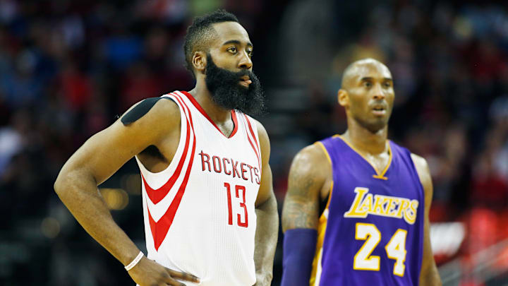 James Harden siempre admiró a Kobe Bryant dentro de las figuras de la NBA