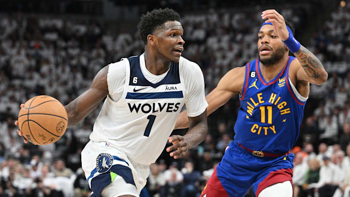 Minnesota Timberwolves guard Anthony Edwards.