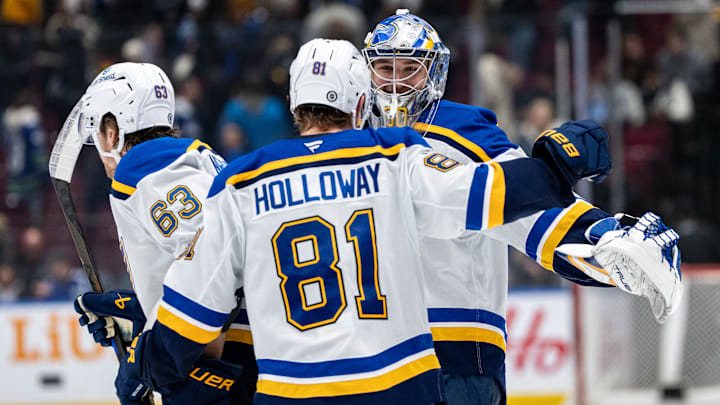 St Louis Blues v Vancouver Canucks
