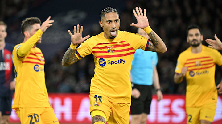 Com Raphinha e companhia, o Barça tenta somar os primeiros pontos na nova Champions. 