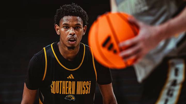Southern Miss freshman guard Dorion Bowen during a scrimmage.