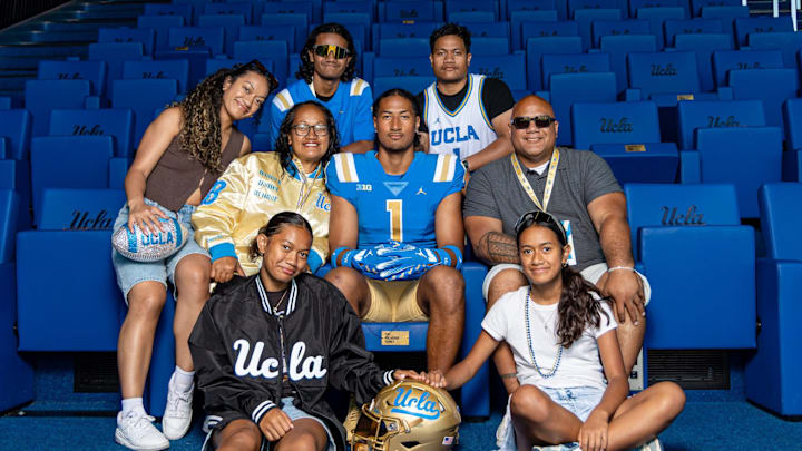 Talanoa Ili on his official visit to UCLA