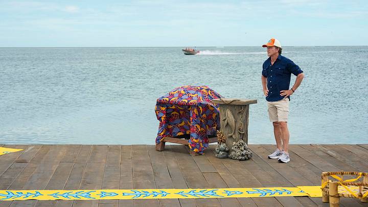 “Not Here to Get a Pedicure” – SURVIVOR. Pictured: Jeff Probst “Not Here to Get a Pedicure” – SURVIVOR. Pictured: Jeff Probst