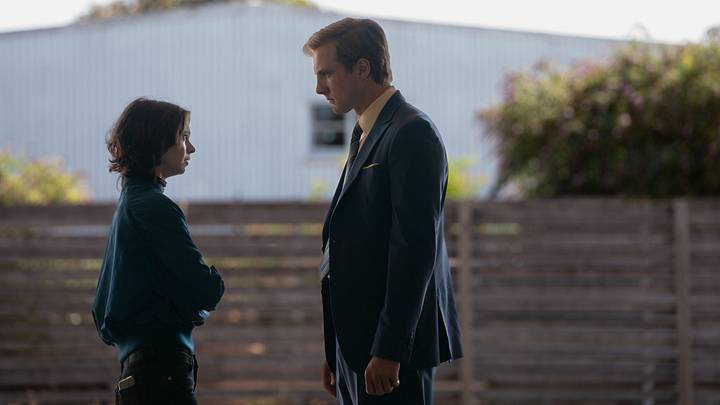 Emma Myers as Pip Fitz-Amobi and Henry Ashton as Max Hastings in A Good Girl's Guide to Murder season 2 Emma Myers as Pip Fitz-Amobi and Henry Ashton as Max Hastings in A Good Girl's Guide to Murder season 2