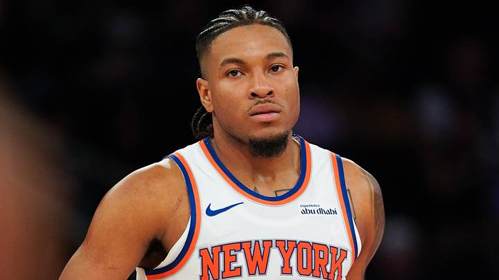 Oct 8, 2026; New York, New York, USA; New York Knicks guard Miles McBride (2) during the second quarter against the Washington Wizards at Madison Square Garden. Mandatory Credit: Alexander Wohl-Imagn Images Oct 8, 2026; New York, New York, USA; New York Knicks guard Miles McBride (2) during the second quarter against the Washington Wizards at Madison Square Garden. Mandatory Credit: Alexander Wohl-Imagn Images