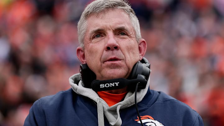 Denver Broncos head coach Sean Payton