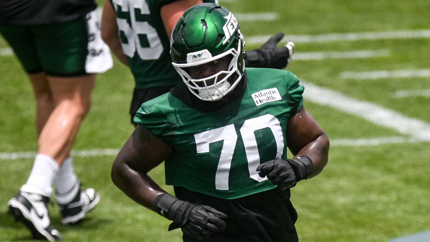Armand Membou Looks Ready to Take Next Step for Jets as Training Camp Buzz Grows