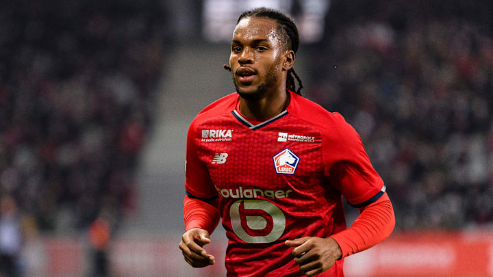 Renato Sanches sous les couleurs de Lille.