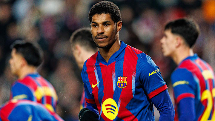 Marcus Rashford et le Barça attendent leur adversaire en demi-finale.