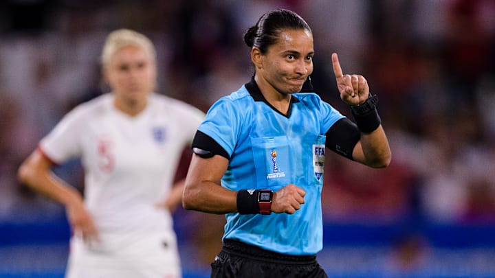 Edina Alves Batista esteve na Copa do Mundo de 2019, na França Edina Alves Batista esteve na Copa do Mundo de 2019, na França