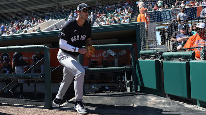 Spencer Jones estuvo con los Yankees en el Spring Training