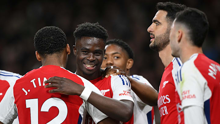 Arsenal were 2-1 victors against Fulham
