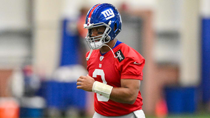 New York Giants quarterback Russell Wilson